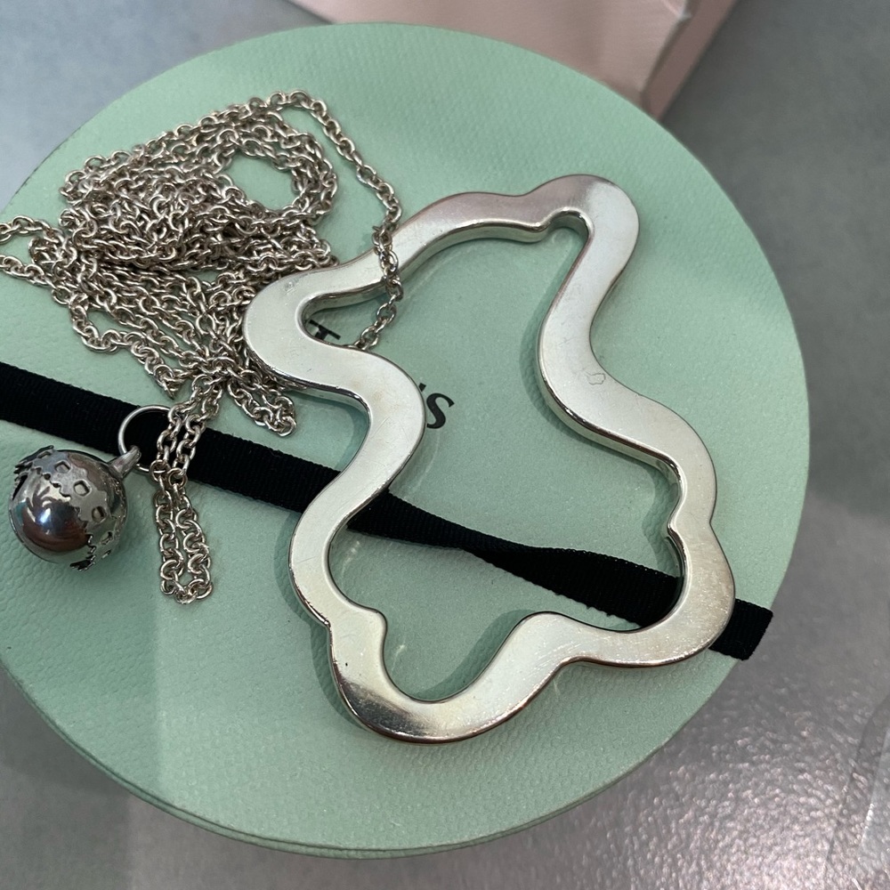 Tous Pendant with chain